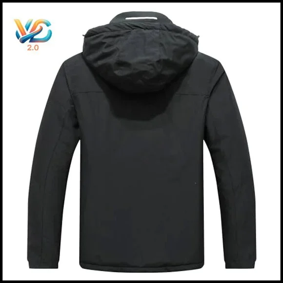 Men's Waterproof Ski Jacket Winter Snow Coat Windbreaker Hooded Outerwear